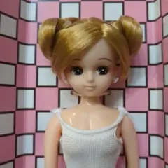 ■日本製　リカちゃん フレンド　初代リボンちゃん　【シャンプーリボンちゃん】 □日本製 リカちゃん フレンド 初代リボンちゃん 【シャンプーリボン
