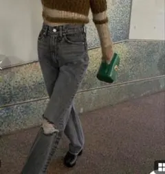 CRASH SLIM STRAIGHT DENIM 24インチアメリヴィンテージのサムネイル