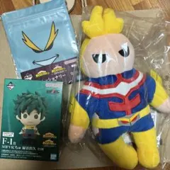 ヒロアカ 一番くじ E賞 オールマイトサウンドぬいぐるみ　おまけ　紡がれる想い
