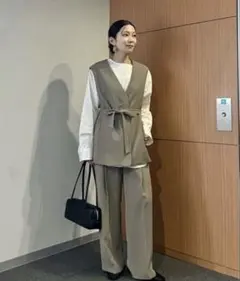 Wardrobe DAILY MINIMAL セットアップ　モカ