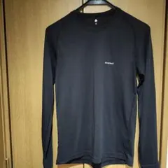 人気のモンベルジオライン L.W.ラウンドネックシャツ1107486 メンズM！