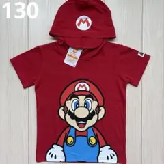 【スーパーマリオ】なりきり コスプレ Tシャツ 130のサムネイル