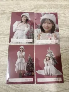 櫻坂46 松田里奈 2025年 サンタ衣装 コンプ 生写真