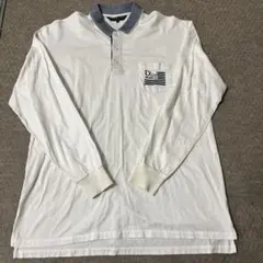 Christian Dior クリスチャンディオール　長袖ポロシャツ Lサイズ