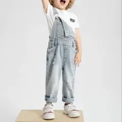 SHEIN デニムオーバーオール　キッズ