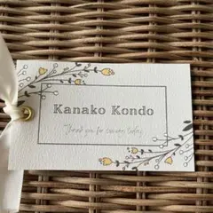 結婚式 ウェディング 席札❻