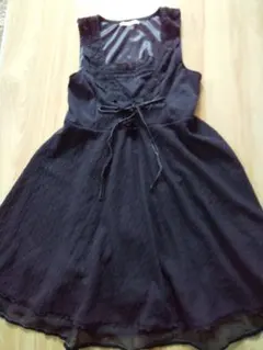 アクシーズファム ジャンパースカート 黒