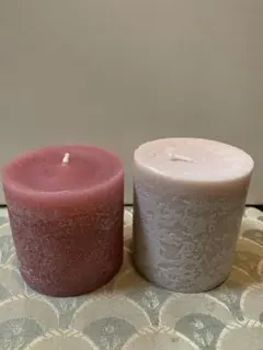 【新品】キャンドル　2個セット