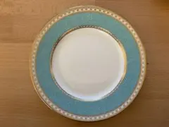 《送料込》WEDGWOOD ウェッジウッド　ユーランダー　ライトブルー装飾磁器皿のサムネイル