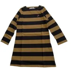 新品 ミキハウス ダブルB 長袖 ワンピース チュニック 120 日本製