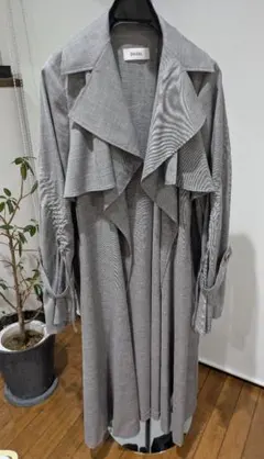 SNIDEL グレー ロングコート サイズ0