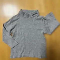 ★SPALDING ★グレー タートル長袖カットソー ★100