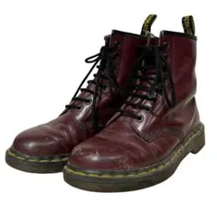 ビンテージ　イングランド製　ドクターマーチン　8ホール　ブーツ　レザー　シューズ