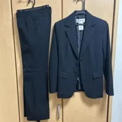 SPB ブラック ビジネススーツ パンツスーツ上下