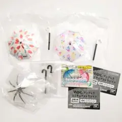 小さな雨傘 - クリア - Wpc.アンブレラ ミニチュアコレクション まとめ