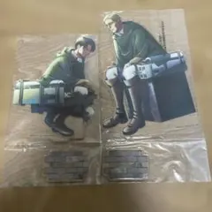 一番くじ 進撃の巨人 ビッグアクリルスタンド リヴァイ エルヴィン