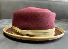 grace hats バーガンディハット