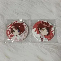 ツイステ カプ缶 実験服 缶バッジ2個セット エース トラッポラ - メルカリ