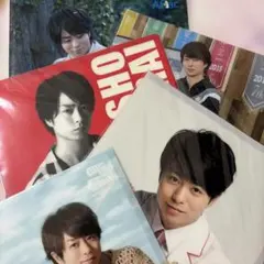 嵐 櫻井翔 クリアファイル 5枚セット　ワクワク学校　展示会など