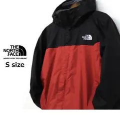 ノースフェイス　THE NORTH FACE ナイロンジャケット Sサイズ 赤黒
