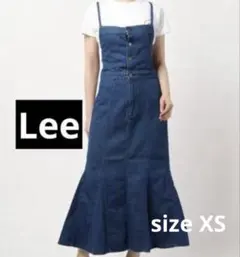 Lee フレアサロペット　デニム　ワンピース