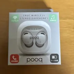 ワイヤレスイヤホン 完全分離 白 ホワイトBluetooth5.4 透明