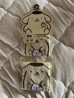 サンリオ ふわふわソックス 23〜25 cm ポムポムプリン