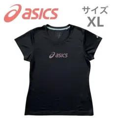 【美品】asics アシックス 半袖Tシャツ ショートスリーブ XL