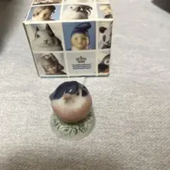 ロイヤルコペンハーゲン 鳥 コマドリ　ロビン　ミニ　フィギュリン 置物のサムネイル