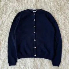 BALLANTYNE CASHMERE カシミヤ100% カーディガン 青 42 2026年最新】BALLANTYNE CASHMERE レディース カーディガン・ボレロ