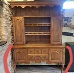 【名品】送料込 Thomasville キャビネット ※下部キャビネットのみ① 名品】送料込 Thomasville キャビネット ※上部キャビネットのみ②