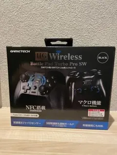 GAMETECH Battle Pad Turbo Pro SW ブラック未開封