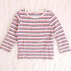 ミキハウス 長袖カットソー バレリーナ ワンポイント刺繍 綿100% 日本製