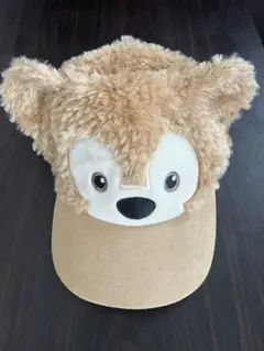 ディズニーシー ダッフィー もこもこ帽子 キャップ ファンキャップ