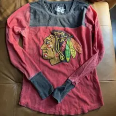 NHL Chicago Blackhawks長袖Tシャツ M