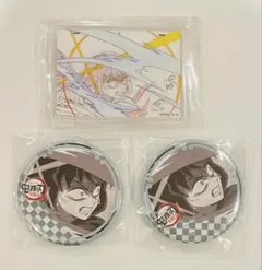 鬼滅の刃　ダイニング　お楽しみくじ　缶バッジ　原画風アクチャ　時透無一郎