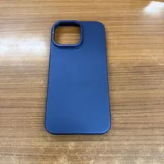 iPhone 16 ProMax 極薄剛光沢 Magsafe対応 ネイビーブルー