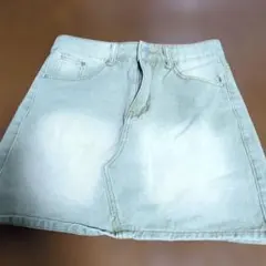 薄いデニム タイトスカート