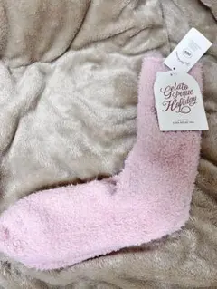 ジェラピケ　ルームソックス　gelato pique もこもこソックス　タグ付き