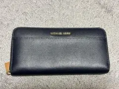 MICHAEL KORS 長財布 ネイビー　マイケルコース
