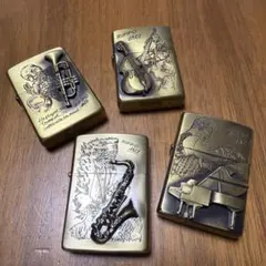zippo JAZZ4本セット - メルカリ