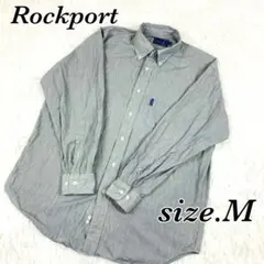 Rockport 長袖 サイズM ブルー 着やすい ロックポート　シャツのサムネイル