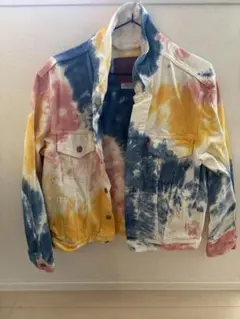 LEVI'S タイダイデザイン デニムジャケット S【リーバイスプレミアム】