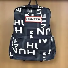 美品✨HUNTER ハンター エクスプローデッドロゴ リュック バックパック 