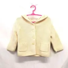 baby GAP『ベビーギャップ』くま耳フード付きカーディガン12～18か月