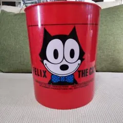 フィリックス ザ キャット ゴミ箱 レッド