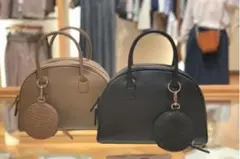 BEAMS HEART ハンドバッグ ブラック ビームスハート　ミニポーチ付き