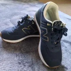 ニューバランスWL574スニーカー23.5cm