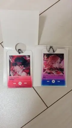 東方Project 音楽プレイヤー風アクリルキーホルダー 博麗霊夢 純狐