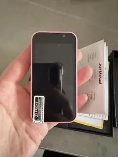 超小型　ピンク Wi-Fi専用ミニスマホ 本体